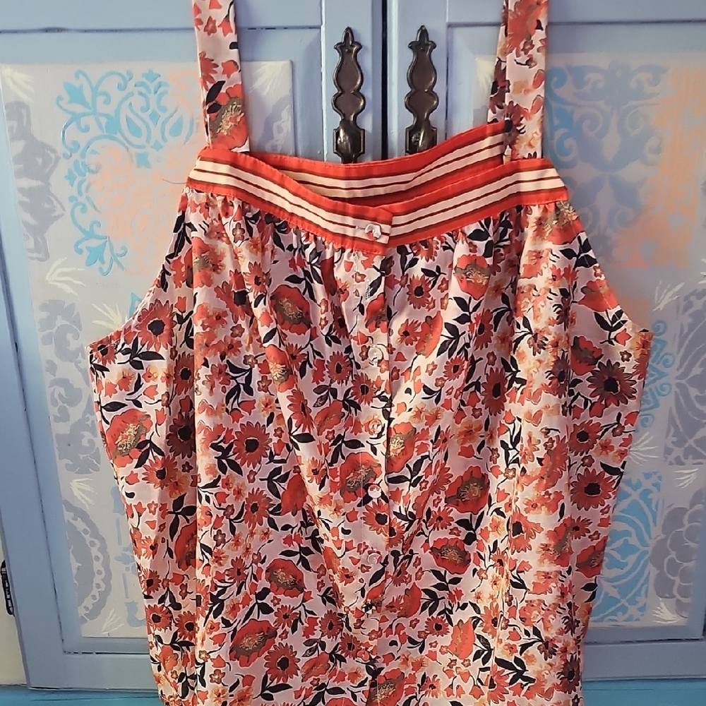 Floral Hippie Sleeveless Top